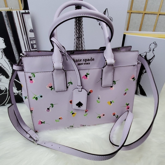 cameron wildflower medium satchel